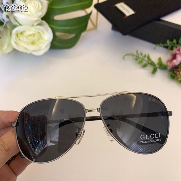 GUCCI古馳 新款墨鏡 男士休閒飛行鏡 偏光司機駕駛鏡 金屬輕盈蛤蟆鏡  lly1138